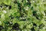 Peridot Crystals in Basalt - Arizona #368602-2